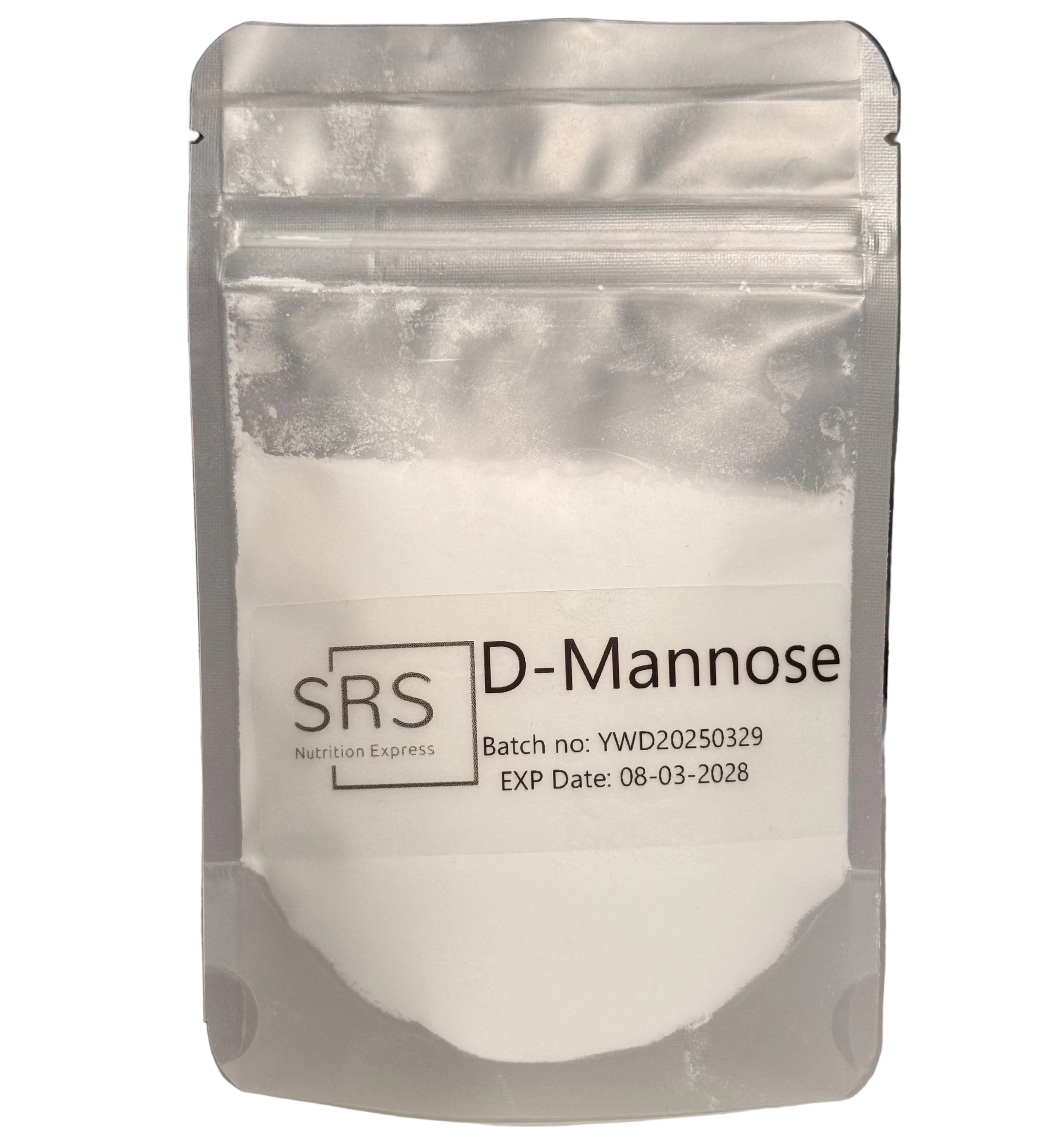 Sample D-mannose powder - SRS Nutrition