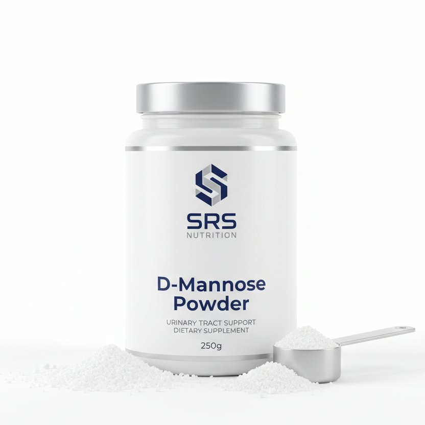 D-mannose powder - SRS Nutrition with our logo